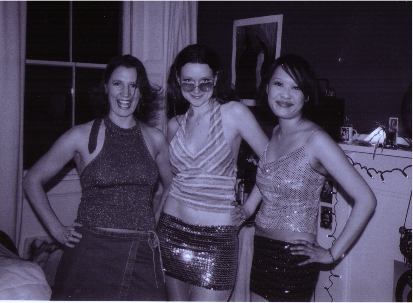 70s girls (Alison, Voon, Tingy) (Alison Pease, Fiona McNeill, Isabelle Ting)