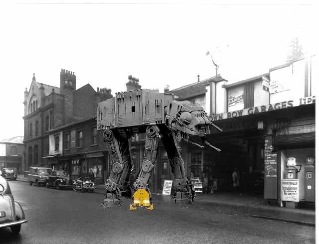 Illegally parked At-At