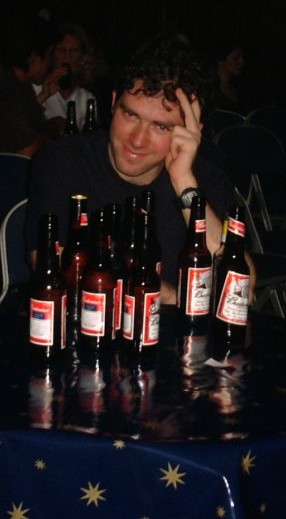 Me with beer (Dan Winterstein)