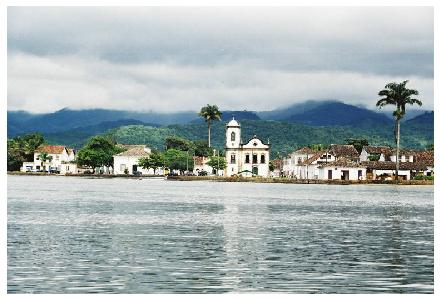 Paraty from the water